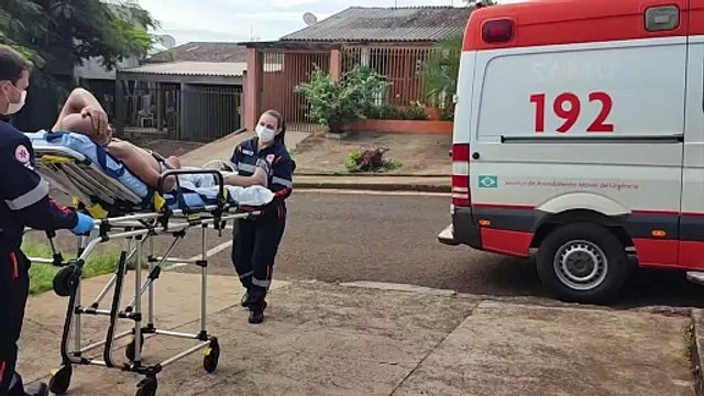 Socorristas do Samu resgatam homem com crise convulsiva no Bairro Santa Cruz