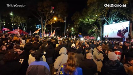 Protestas proeuropa en Tbilisi (Georgia)