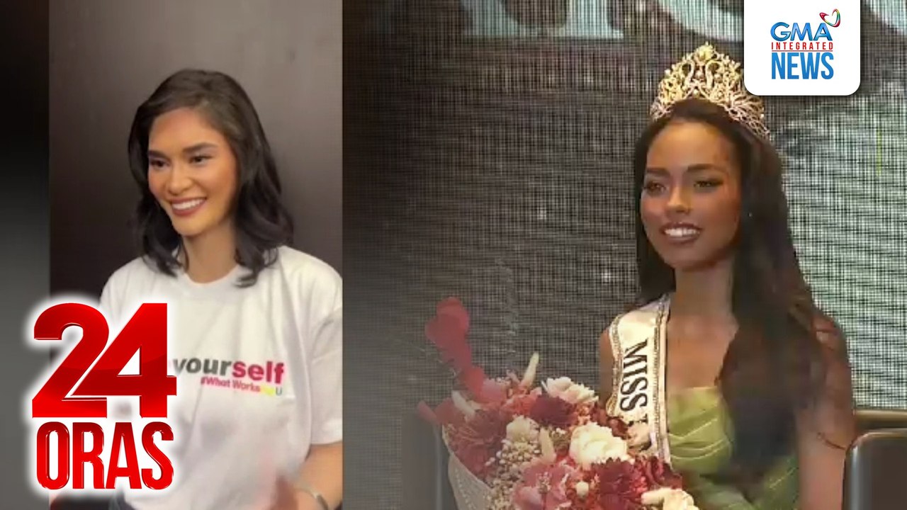 Miss Universe 2015 Pia Wurtzbach, proud kay Miss Universe Philippines 2024 Chelsea Manalo | 24 Oras