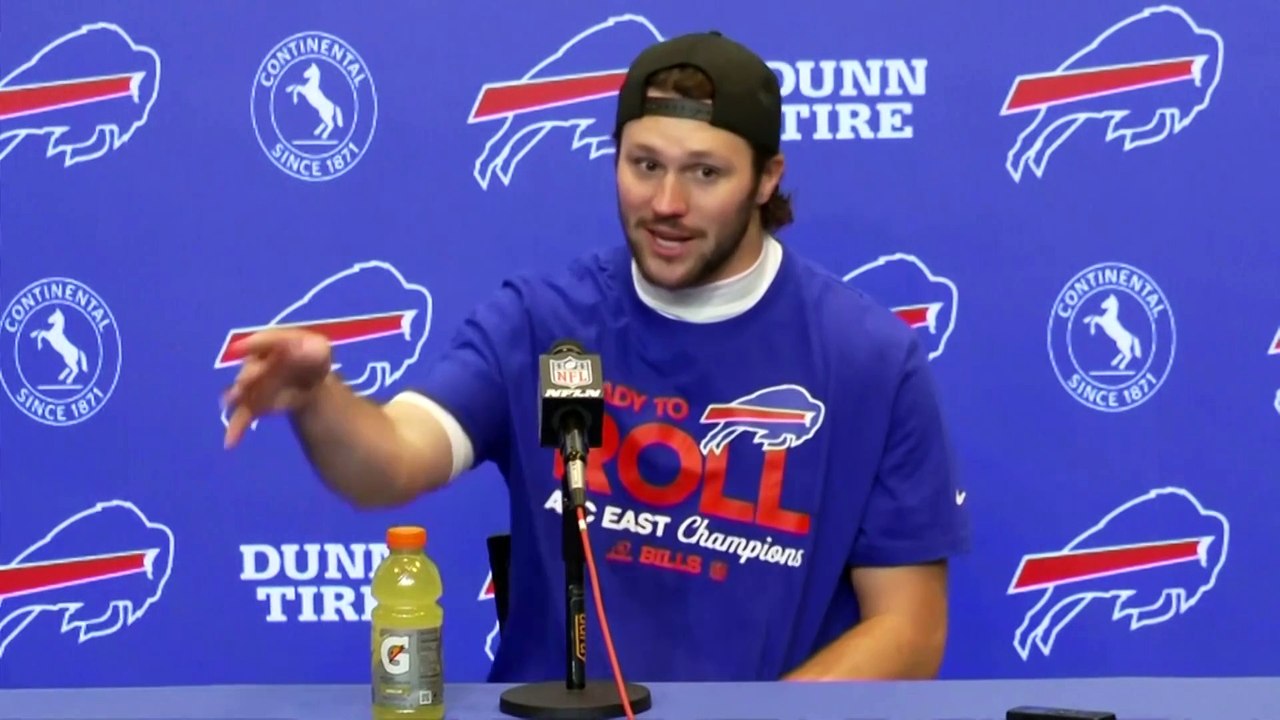 "It was dope" - Josh Allen on being NFL’s first quarterback to score a touchdown passing, rushing and receiving