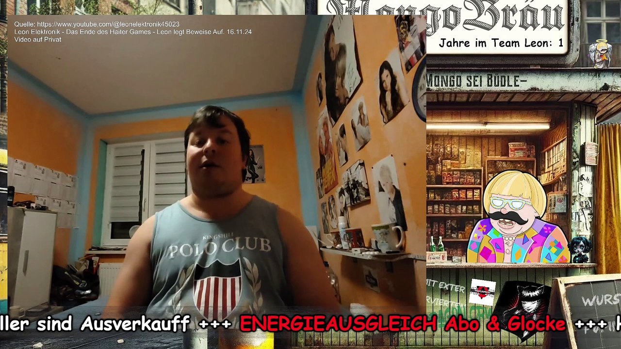 Mongotar: Leon Elektronik ⚡️ARSCH VOLL DES JAHRTAUSENDS 1/2  [Kanal Mongomedial]