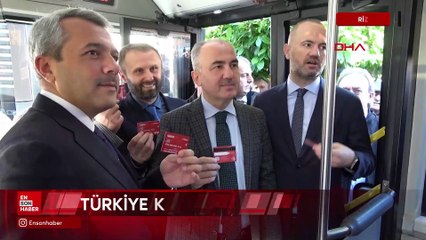 'Türkiye Kart' uygulamasına Rize'de başlandı