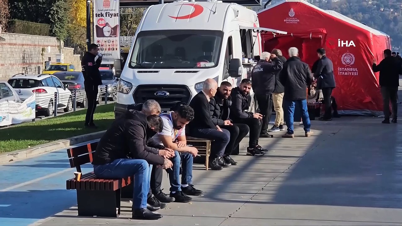 Sarıyer’de 2 kardeşin denize düştüğü anın görüntüsü ortaya çıktı