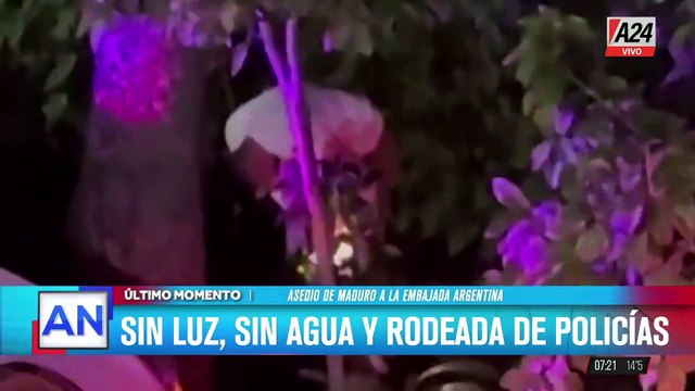 🔴 ASEDIO DE NICOLÁS MADURO A LA EMBAJADA ARGENTINA EN CARACAS