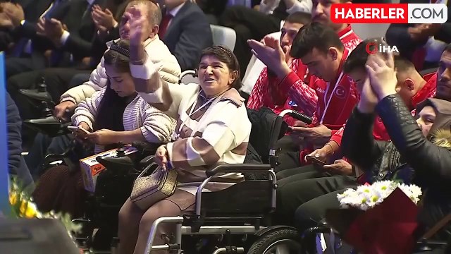 Cumhurbaşkanı Erdoğan: Gündüz bakımevlerinin sayısını 137'ye yükselttik. Engelli bakım merkezlerimizin sayısını 106'ya çıkardık