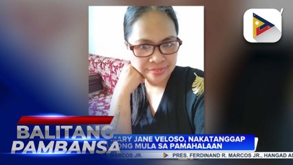 Kapatid ni Mary Jane Veloso, nagpasalamat sa natanggap na tulong mula sa pamahalaan
