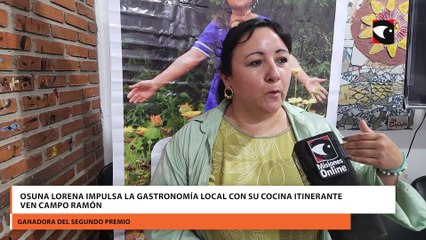 Osuna Lorena impulsa la gastronomía local con su cocina itinerante en Campo Ramón