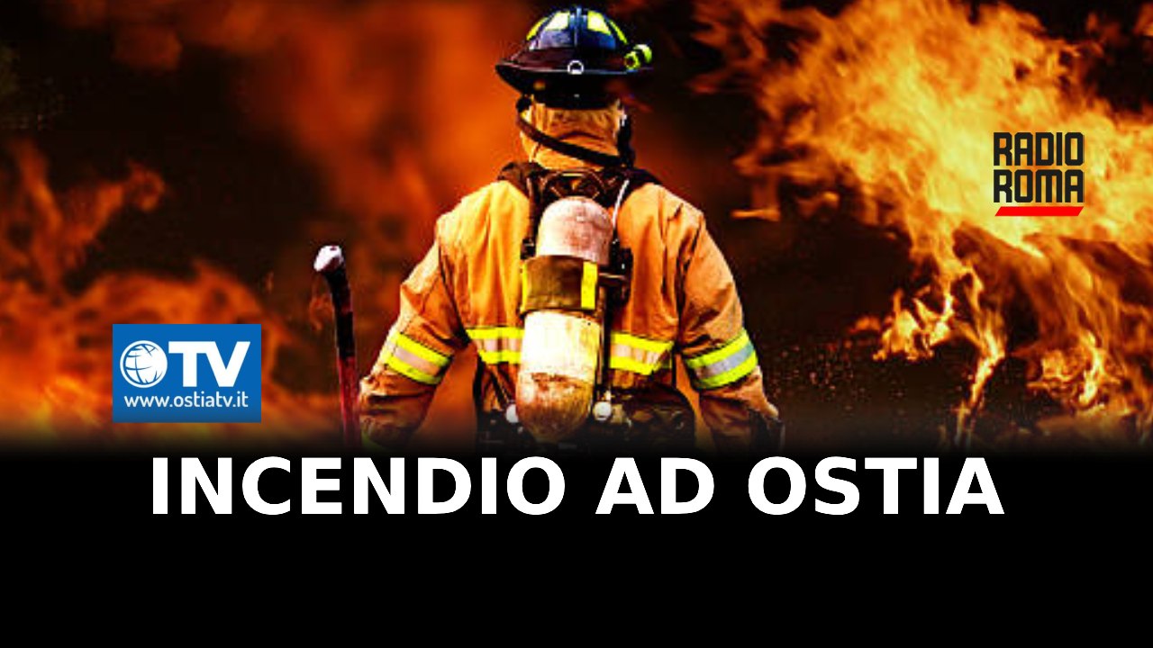 Incendio X Municipio, fiamme all’interno di un appartamento di Ostia