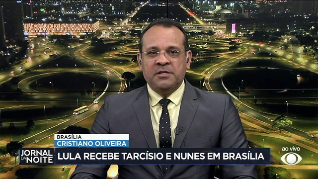 Lula recebe Tarcísio e Nunes em Brasília