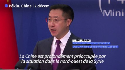 Pékin soutient les "efforts pour maintenir la stabilité" du régime syrien
