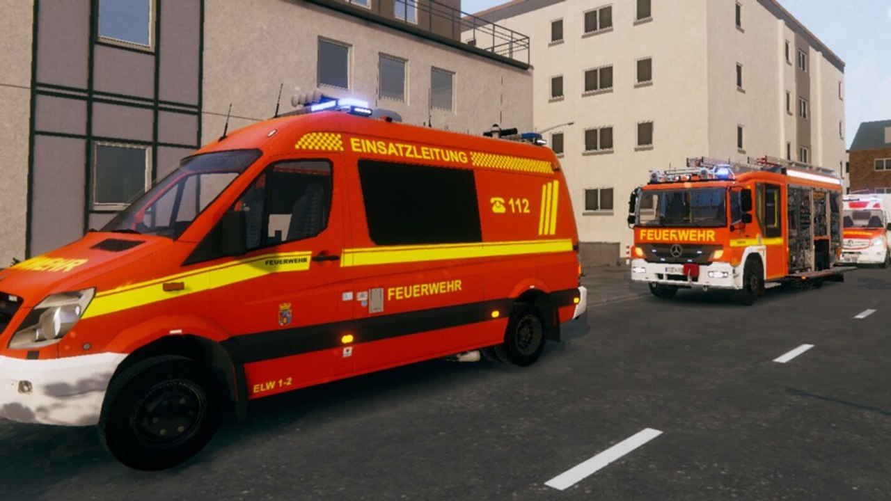 Der Feuerwehr-Simulator Notruf 112 schickt am 18. Dezember den Löschzug los