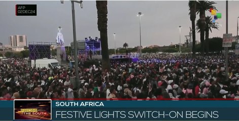 South Africa celebrates the Christmas lights switch-on