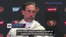 'It sucks' - 49ers react to McCaffrey injury