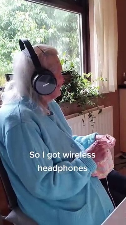 One of Doreen Slack's most popular Tik Toks. The Manx ex-pat passed away at the age of 104 recently