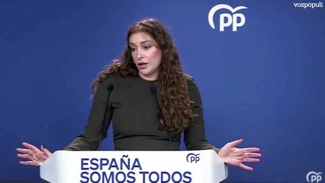 Ester Muñoz (PP): Aldama ha dicho más verdades que Bolaños