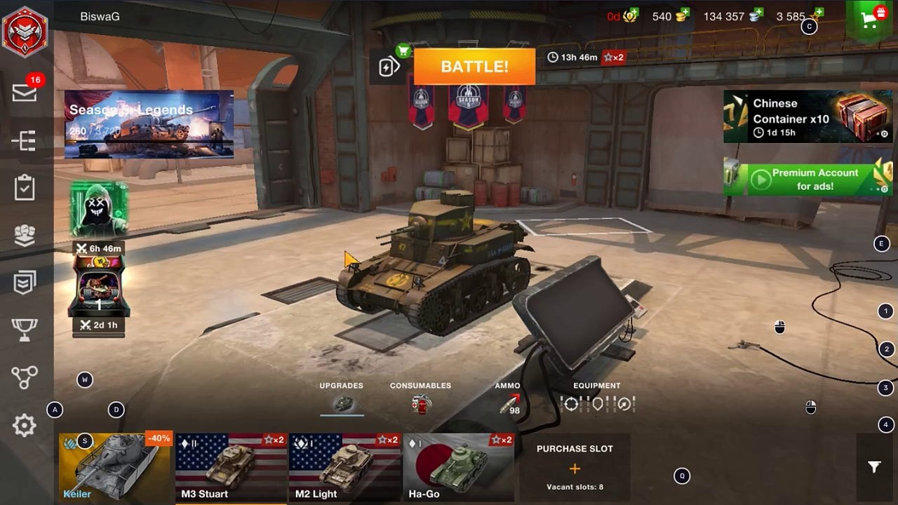 WORLD OF TANKS: Blitz Window Pc Gameplay