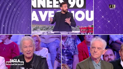 Les stars de la chanson, de la télévision et de l'humour des années 90 dans "Face à Hanouna"