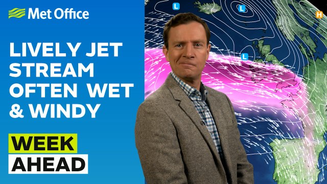 Week Ahead 02/12/2024 – Often wet and windy – Met Office weather forecast UK