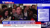 Michel Barnier déclenche l'article 49.3: 