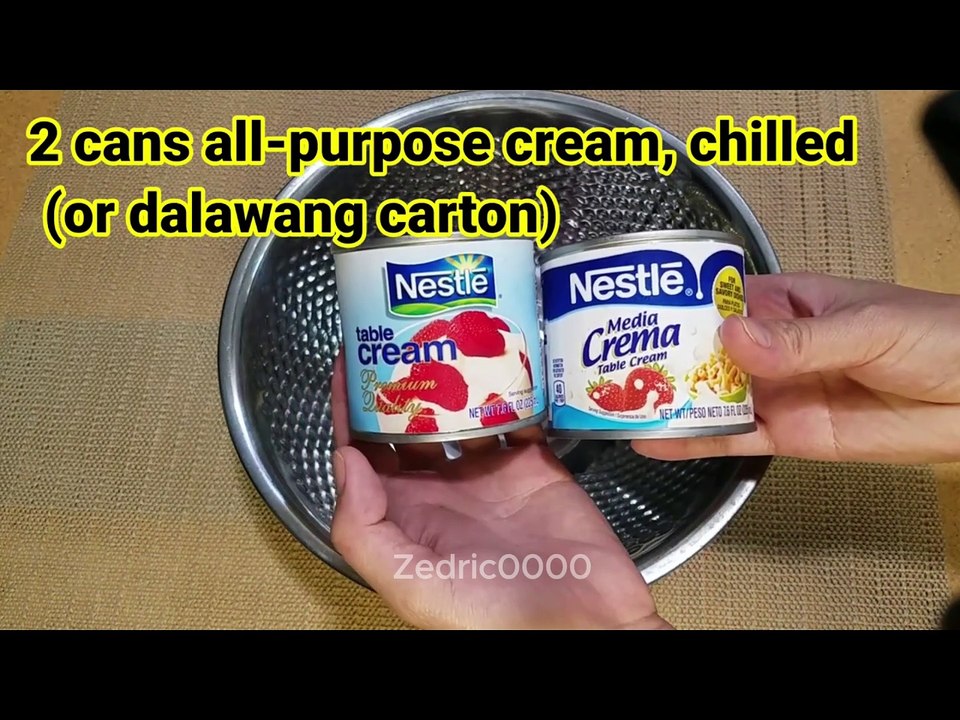 2 INGREDIENTS ICE CREAM! Sobrang Sarap!!! HOMEMADE UBE ICE CREAM