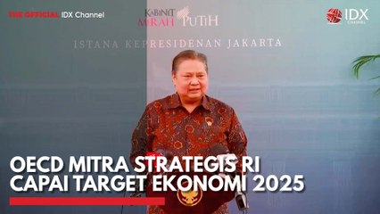 OECD Mitra Strategis RI Capai Target Ekonomi 2025