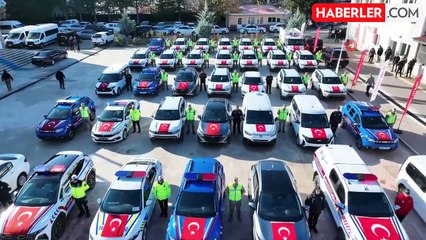 Tunceli'de Emniyet ve Jandarmaya 44 Yeni Araç Teslim Edildi