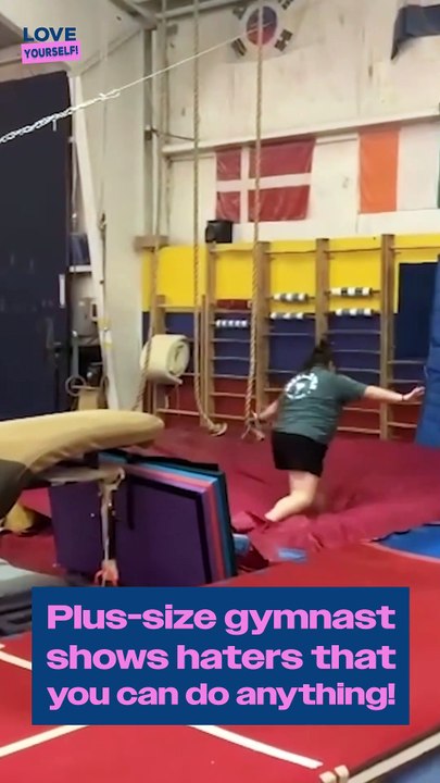 Meet the plus-sized gymnast breaking stereotypes!