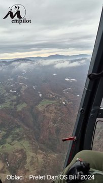 emGAZELA H-45 (SA342) Soko - Oblaci Prelet Dan OS BiH S24+ 2024