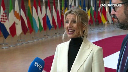 Yolanda Díaz, sobre la contratación de riders de Glovo: "Ninguna empresa, por grande que sea, puede imponerse a la democracia"