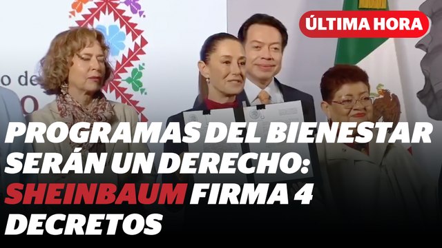 Sheinbaum firma decreto para nacionalizar Universidad Rosario Castellanos I Reporte Indigo