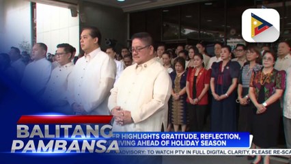 House Speaker highlights gratitude, reflection, spirit of giving ahead of holiday season