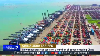 China LDCs tariffs:"Countries are addressing recession by opening of markets"