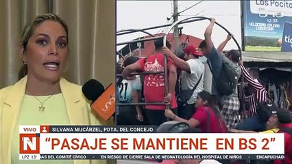 SCZ CONCEJO SOLICITA APOYO DE LA POLICIA PARA EVITAR EXCESOS DURANTE EL PARO