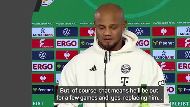 Kane injury won't hinder Bayern success - Kompany