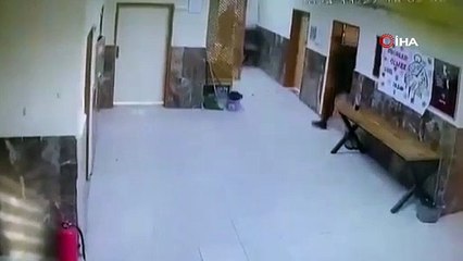Ağabey okulda dehşet saçtı: 2 öğretmeni darbetti!