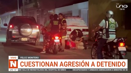 scz policia detiene con violencia a conductor que transportaba diésel