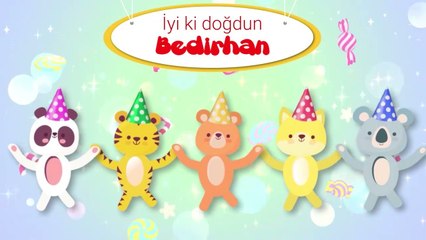 İyi ki Doğdun BEDİRHAN - İsme Özel Çocuk Doğum Günü Şarkısı