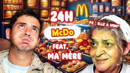24h mcdo avec ma mère (en PLS)
