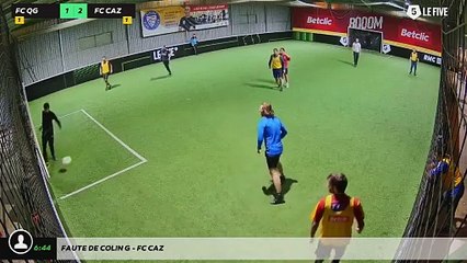 Faute de Colin G - Fc Caz