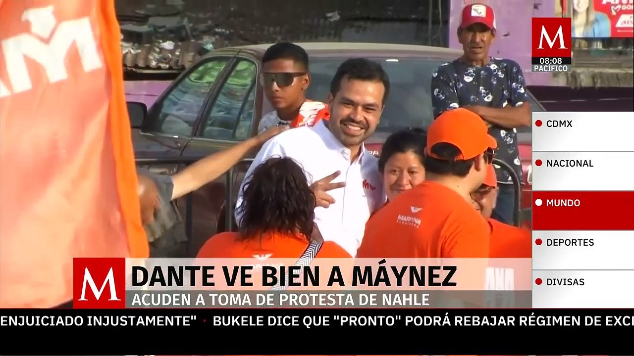 Dante Delgado aprueba la candidatura Máynez para la dirigencia de Movimiento Ciudadano