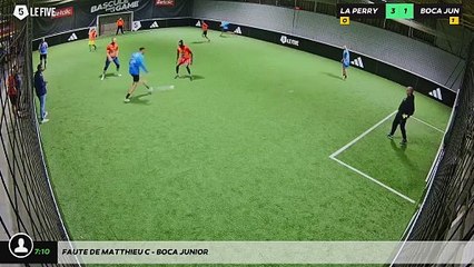 Faute de Matthieu C - Boca Junior