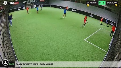 Faute de Matthieu C - Boca Junior