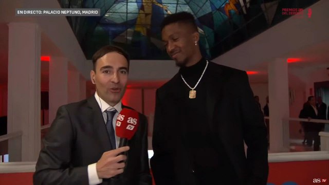 Jordan Díaz, entrevista Premios AS