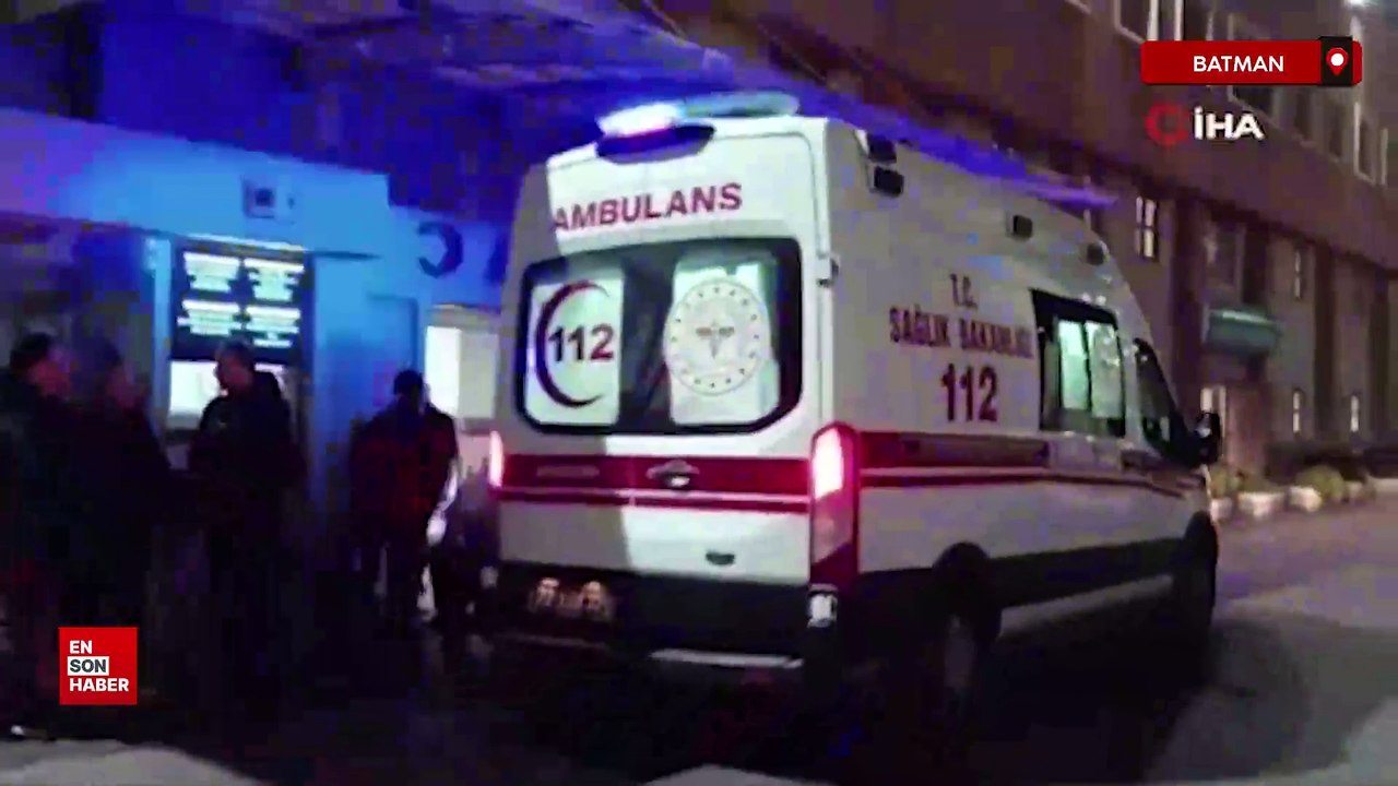 Batman'da bir genç iki ayağını da çapa makinasına kaptırdı