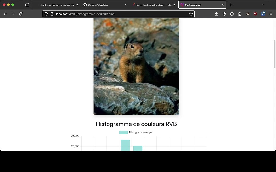 Histogramme de couleur