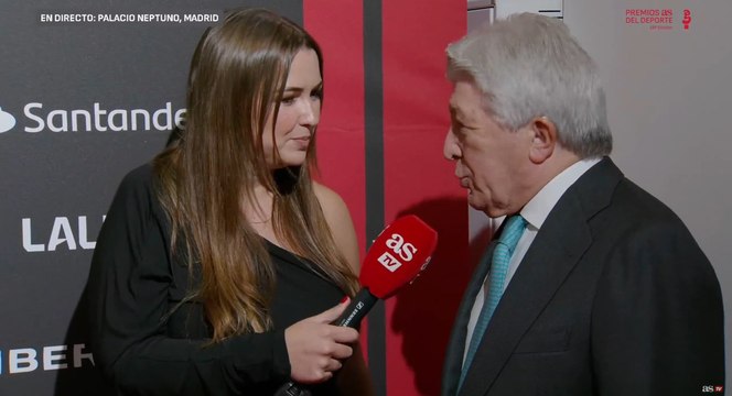 Enrique Cerezo, presidente Atlético de Madrid, entrevista | Premios AS del Deporte 2024