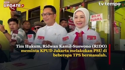 Tim Ridwan Kamil-Suswono Desak PSU dan Ancam Laporkan KPUD Jakarta ke DKPP