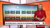 Meteorological winter versus astronomical winter