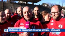 Les taxis bloquent Lyon / Firminy bat le record de France de mêlée pour le Téléthon / Les risques miniers passées à la loupe dans l'ondaine / 23è édition de BD Art à Rive-de-Gier