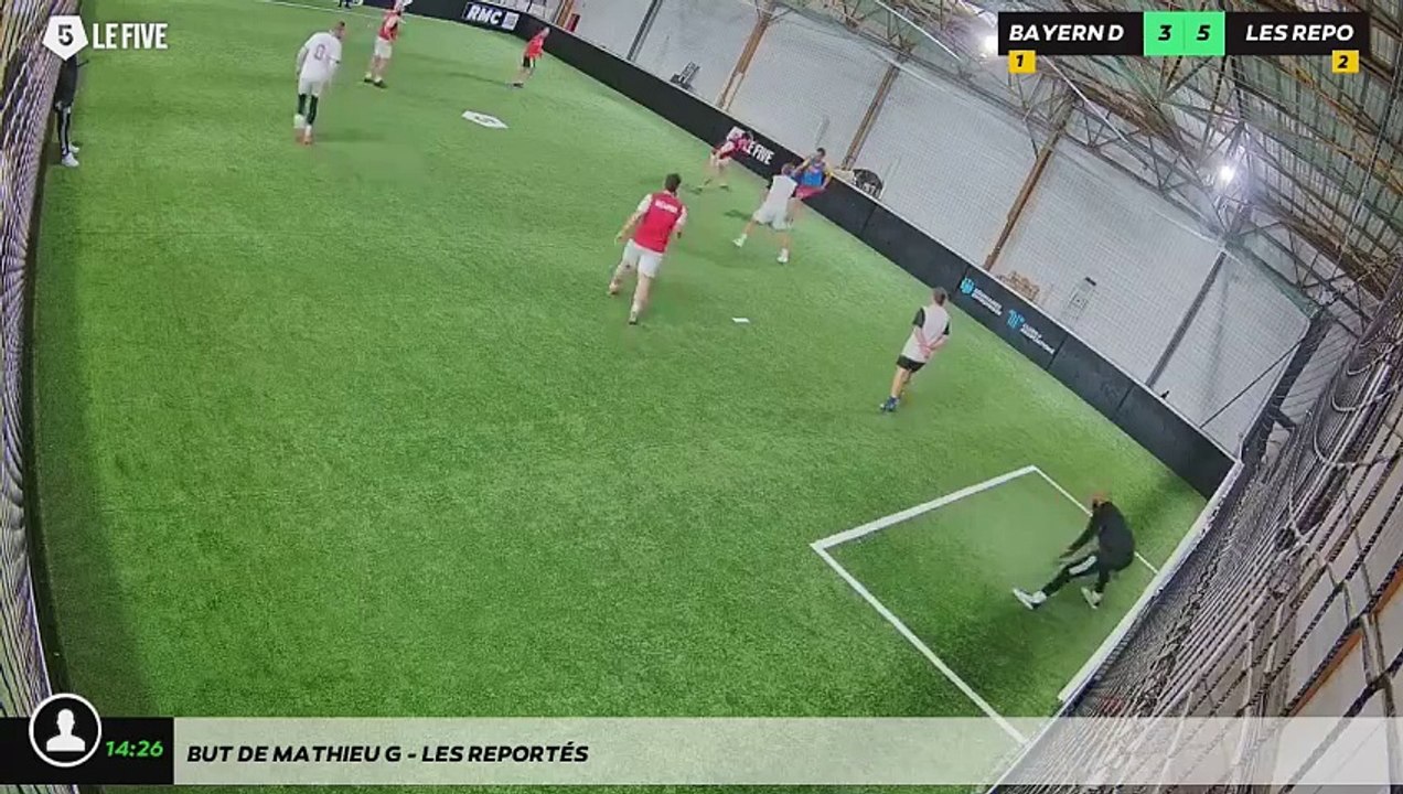 But de Mathieu G - LES REPORTÉS